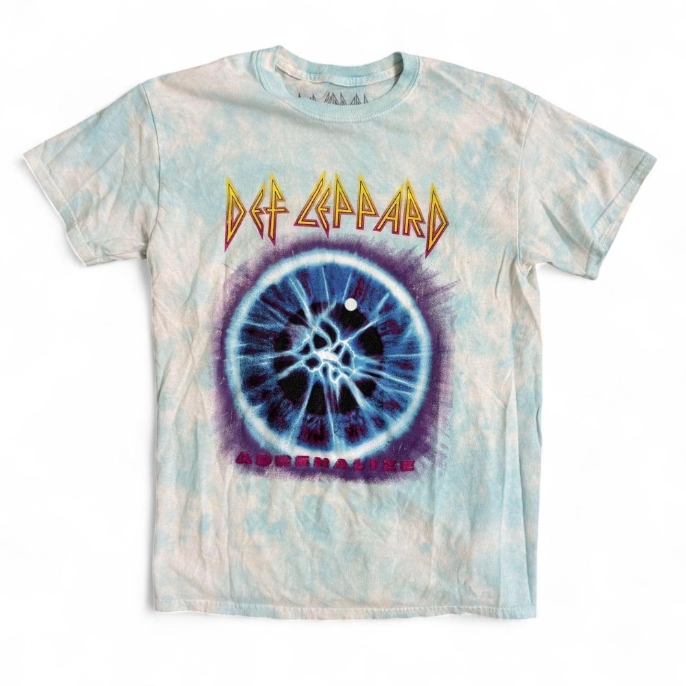 Unisex Def Leppard Tie Dye Graphic T-shirt